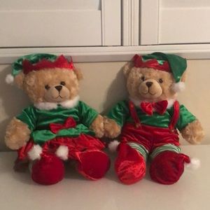 Build a Bear Mr & Mrs Elf